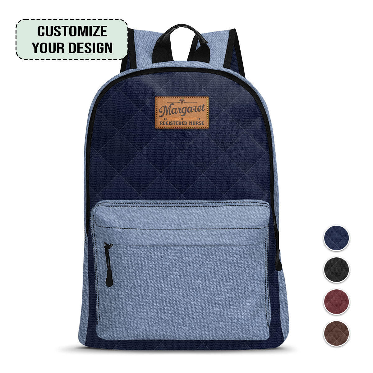Big Nurse Big Dream - Personalized Backpack