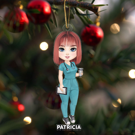 Personalized Nurse Acrylic Ornament