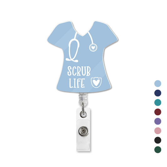 The Scrub - Personalized Nurse Badge Reel