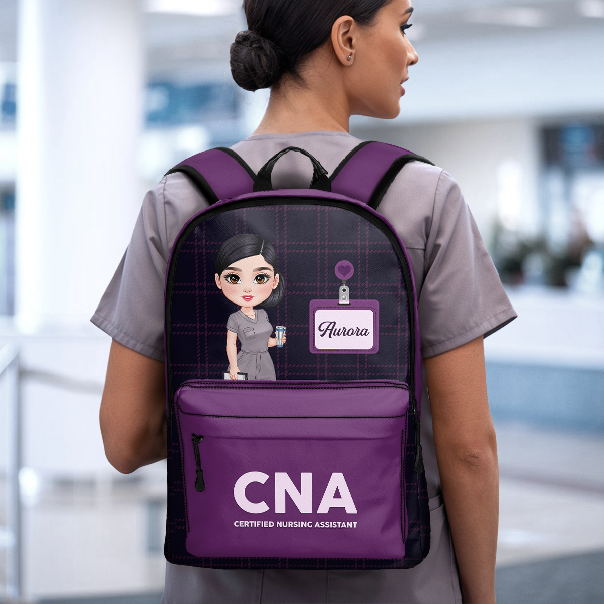Amazing Nurse Life - Personalized Backpack