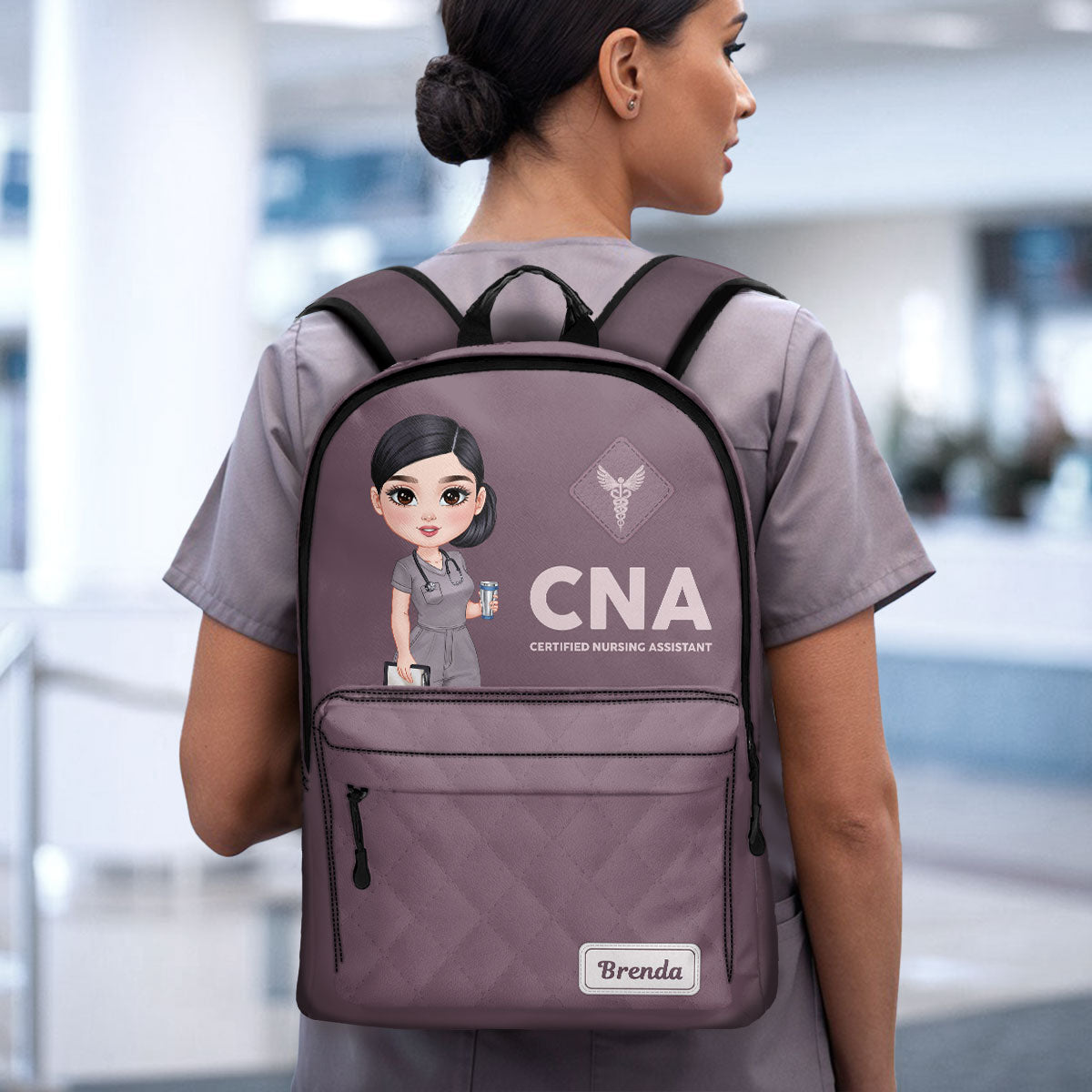 Nursing Gentle - Personalized Backpack