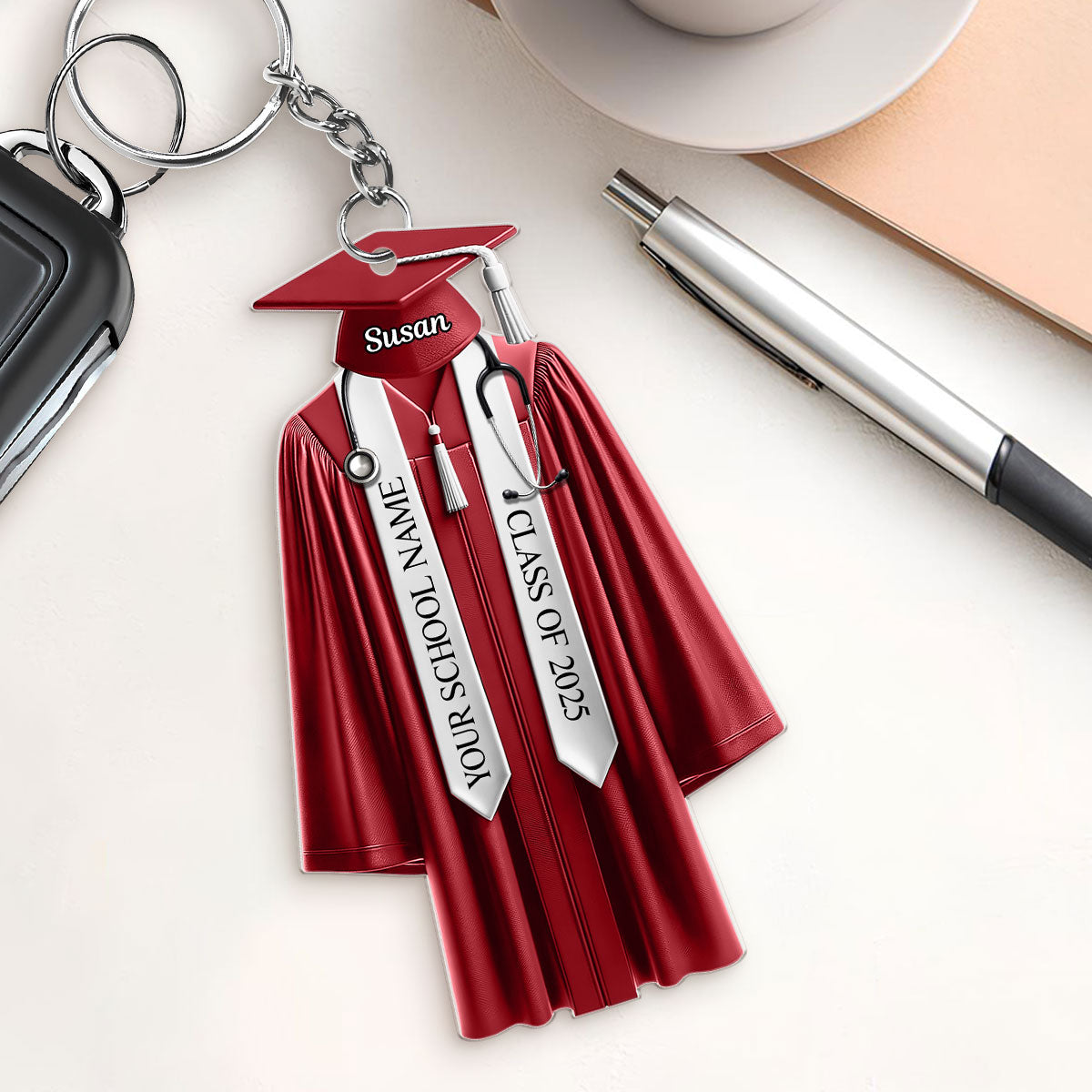 Nurse Graduation - Personalized Acrylic Keychain