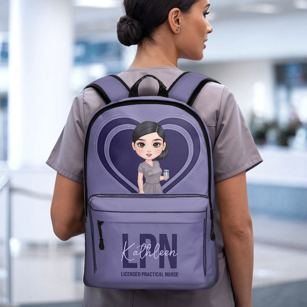 The Scrub Life - Personalized Backpack