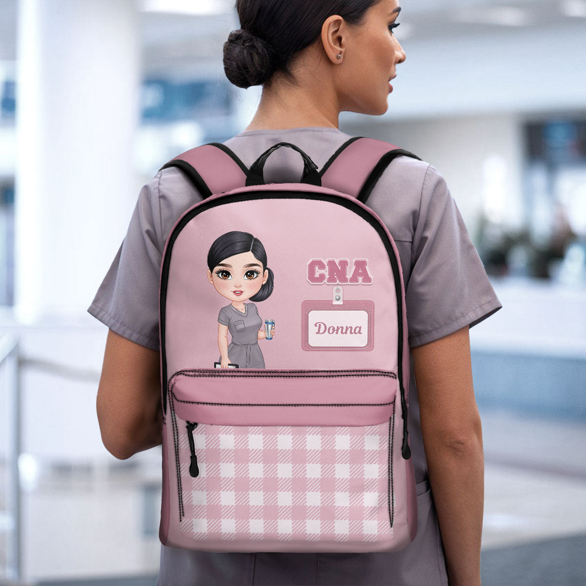Fancy Nurse - Personalized Backpack