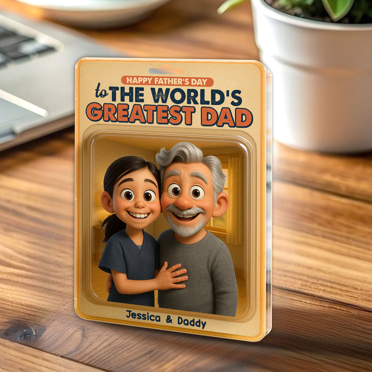 World’s Greatest Dad - Personalized Acrylic Plaque