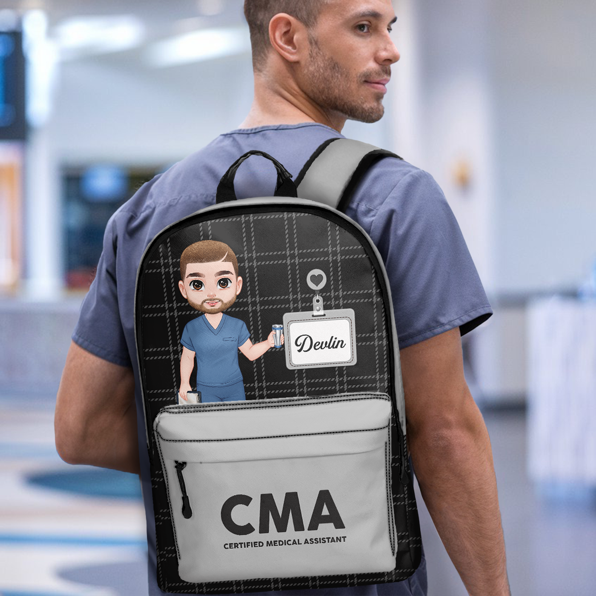Amazing Nurse Life - Personalized Backpack