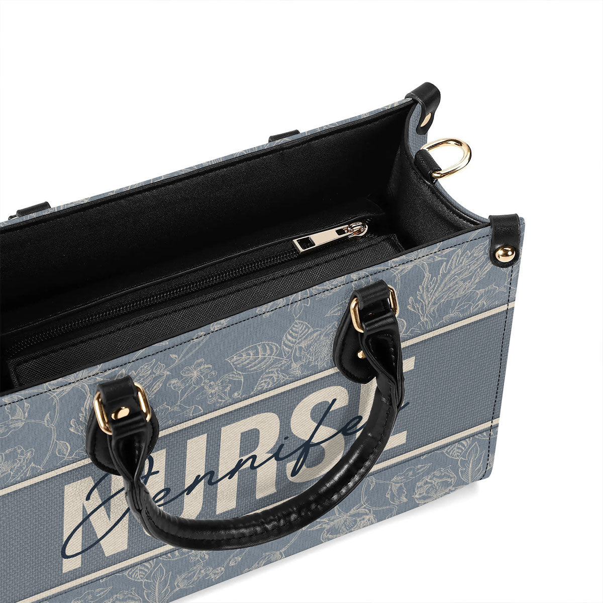 Right Nurse - Personalized Custom Leather Handbag