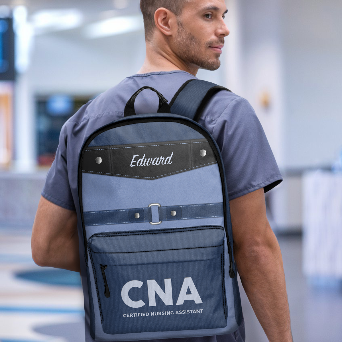 Simple Nurse Life - Personalized Backpack