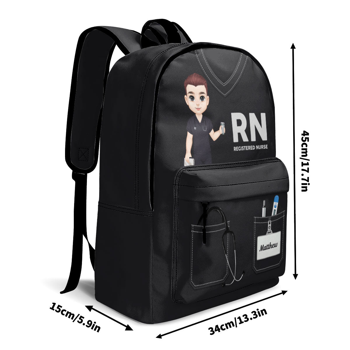 Nurse Uniform - Personalized Backpack