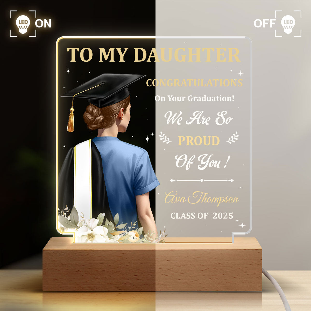 To My Love - Personalized LED Light