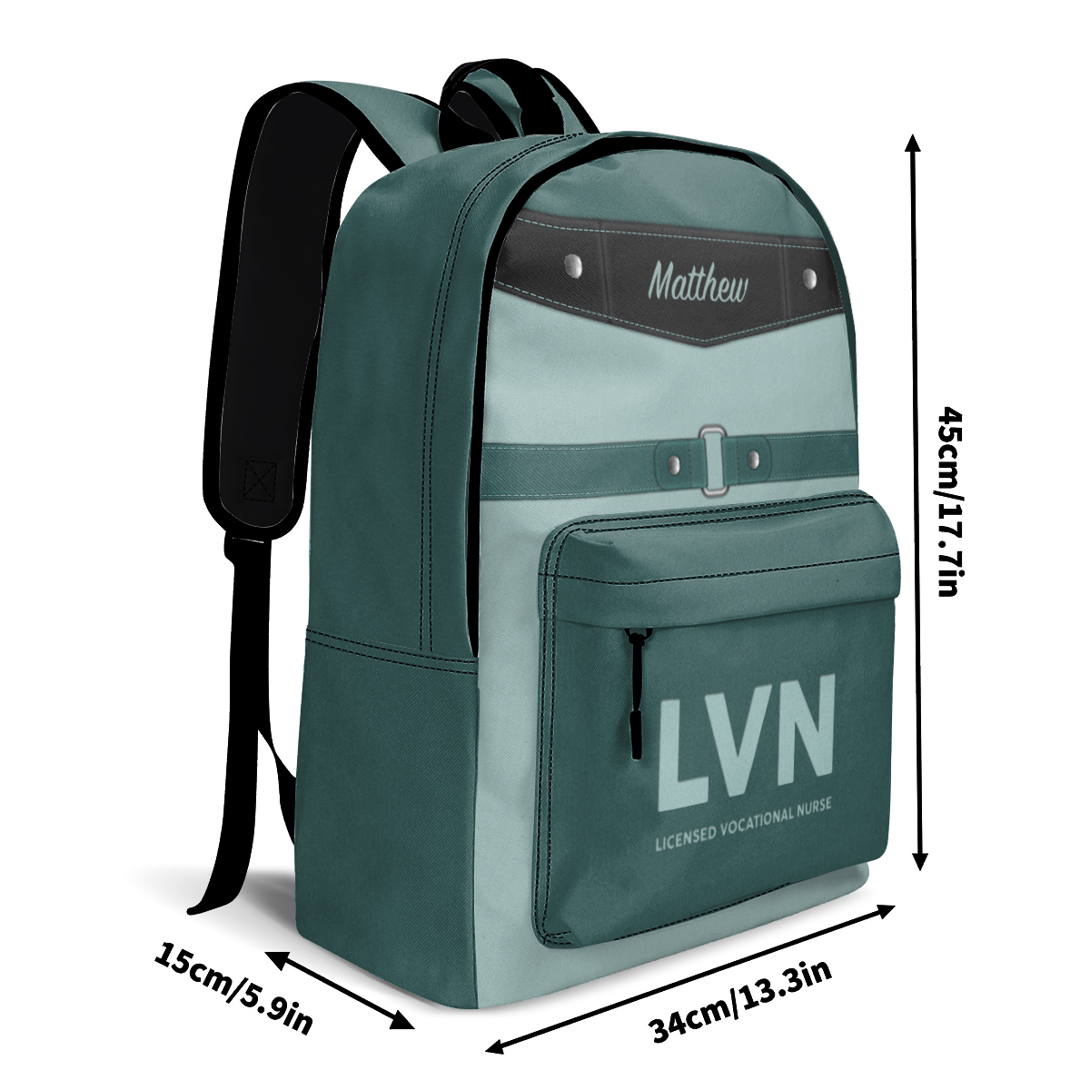 Simple Nurse Life - Personalized Backpack