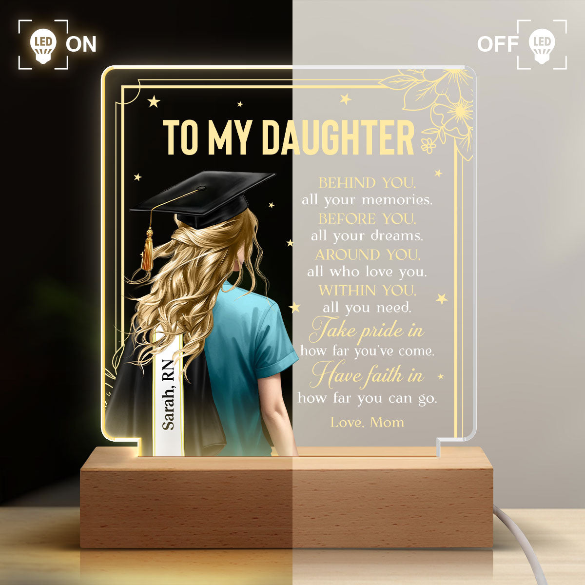 Dear Nurse - Personalized LED Light