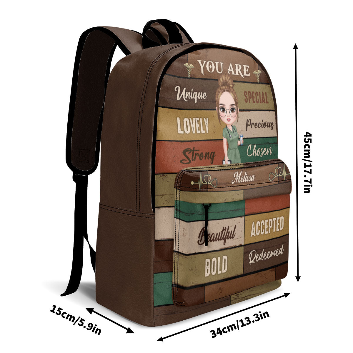 You Are - Personalized Backpack