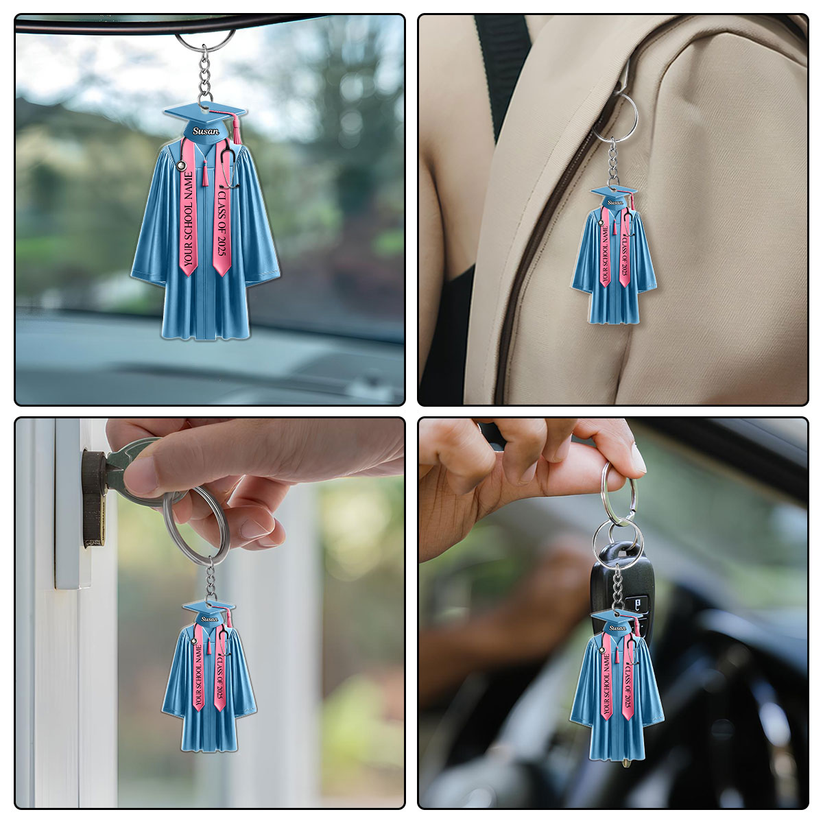 Nurse Graduation - Personalized Acrylic Keychain