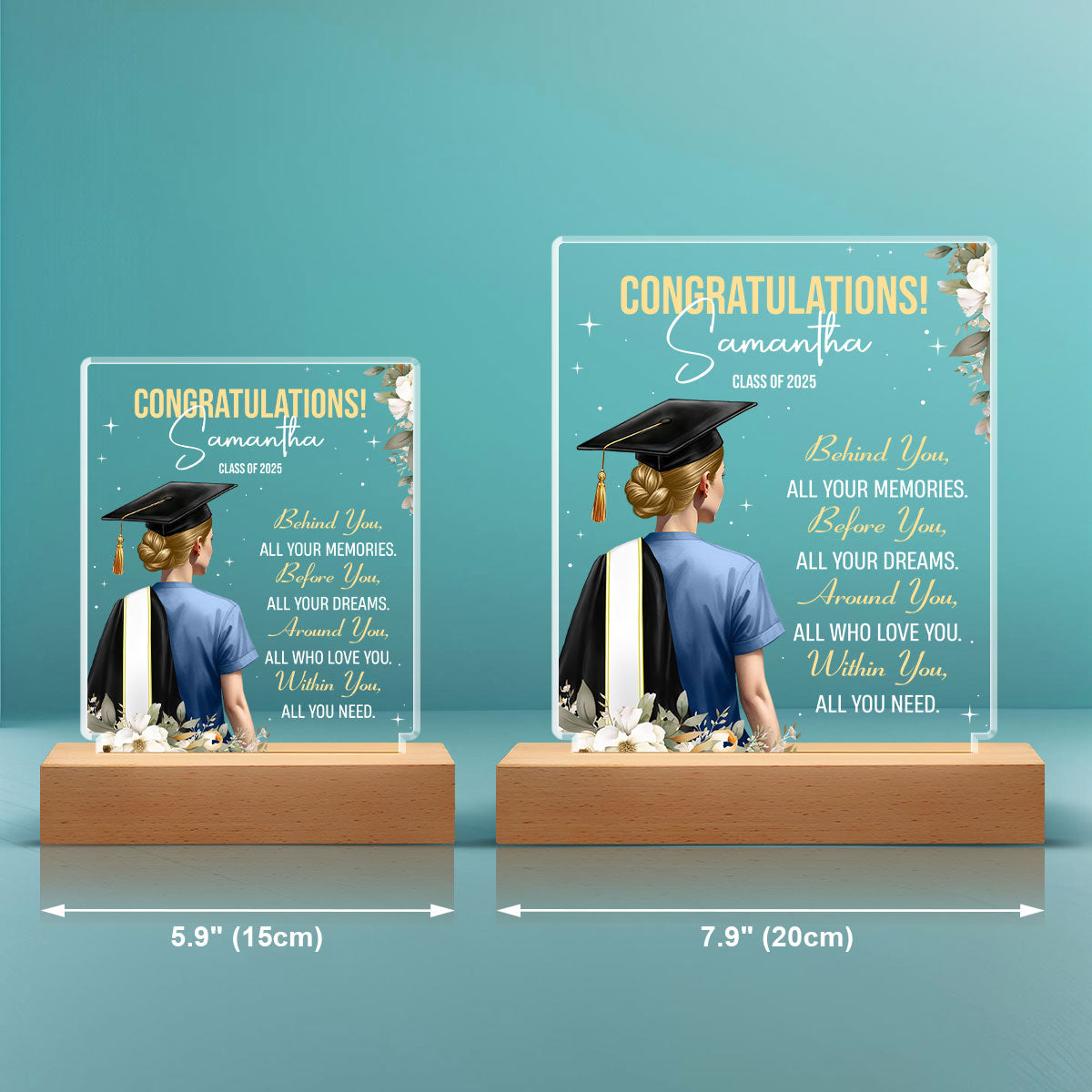 Sparkle Nursing Graduation - Personalized LED Light