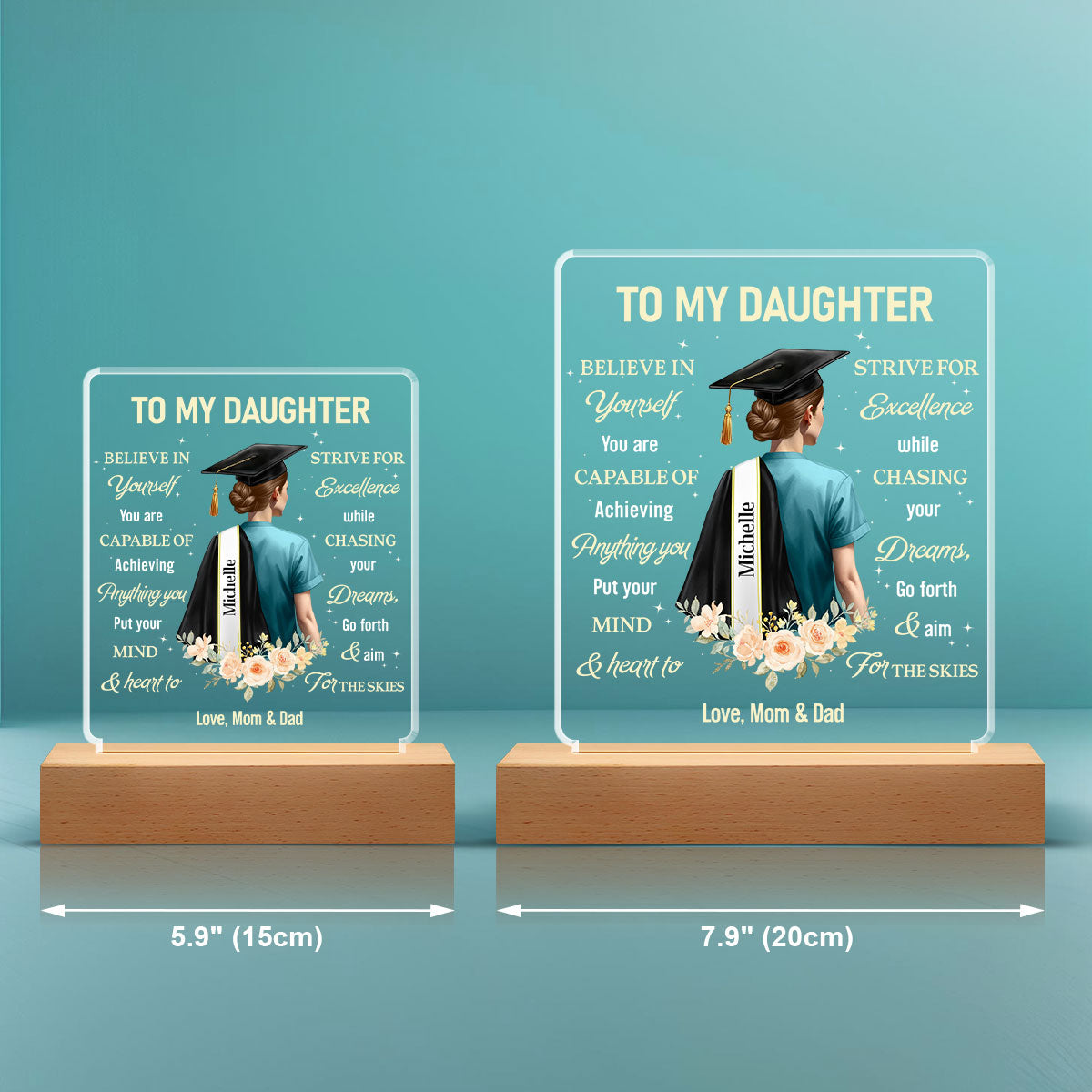 Believe In Yourself - Personalized LED Light