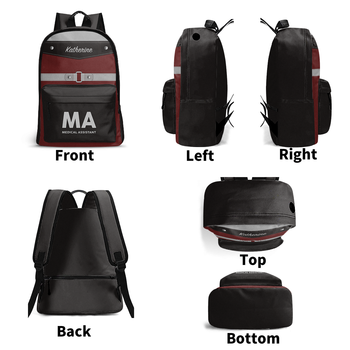Simple Nurse Life - Personalized Backpack