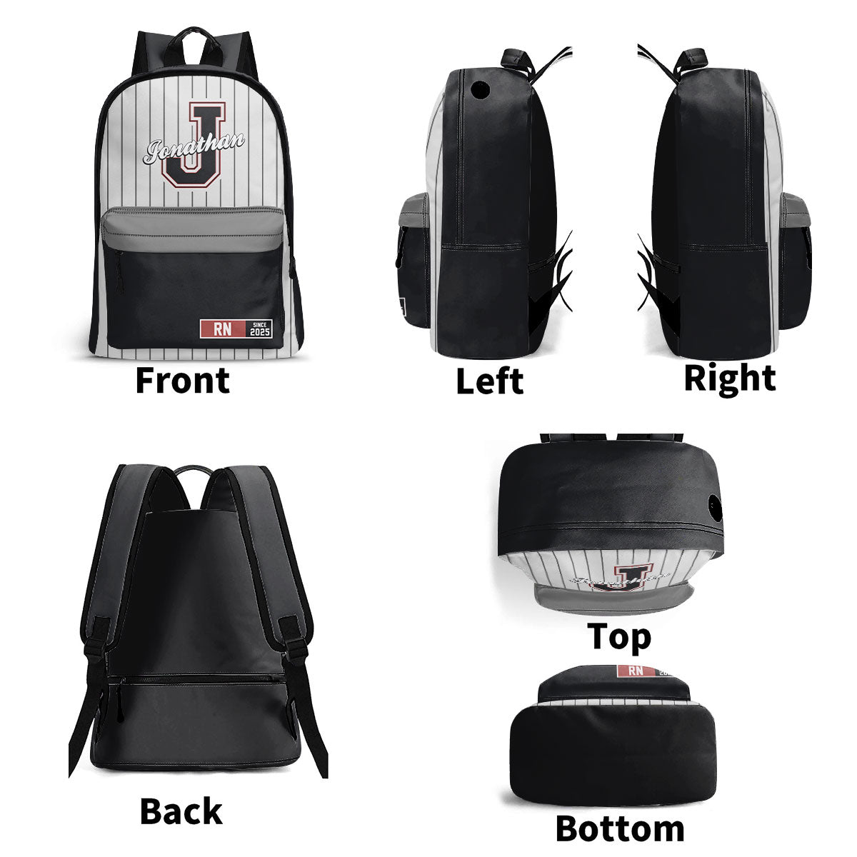 Cool Nurse Since - Personalized Backpack