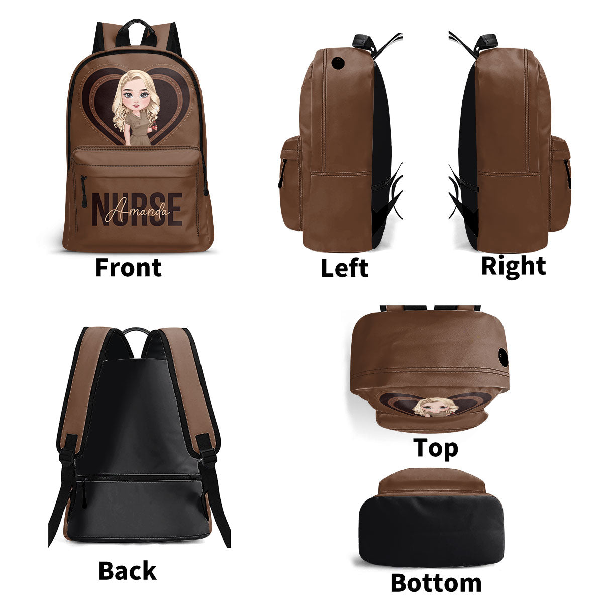 The Scrub Life - Personalized Backpack