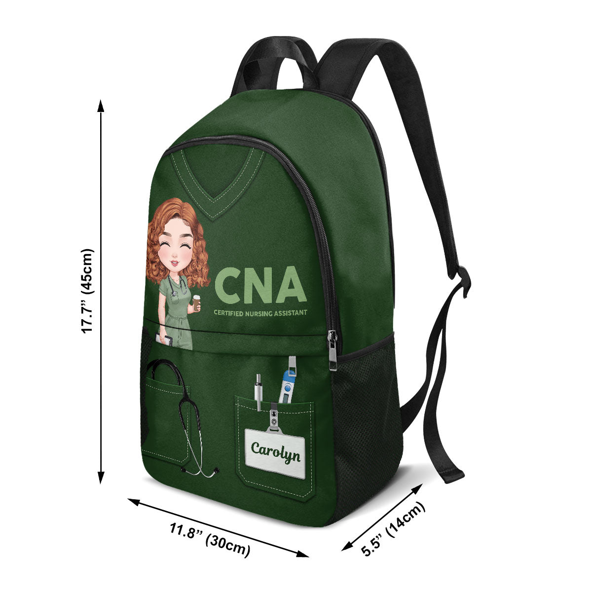 Nurse Scrubs Life - Personalized Backpack