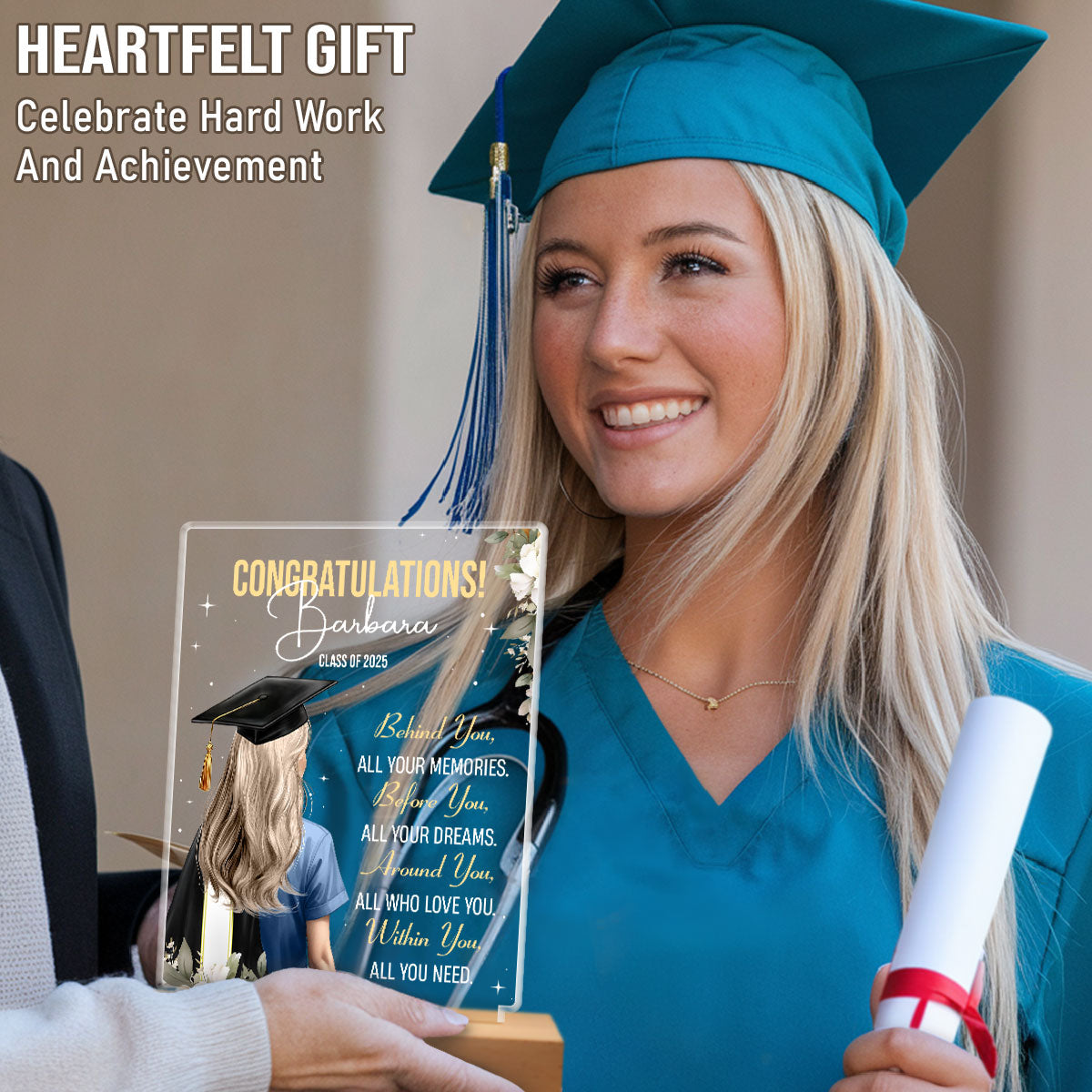 Sparkle Nursing Graduation - Personalized LED Light