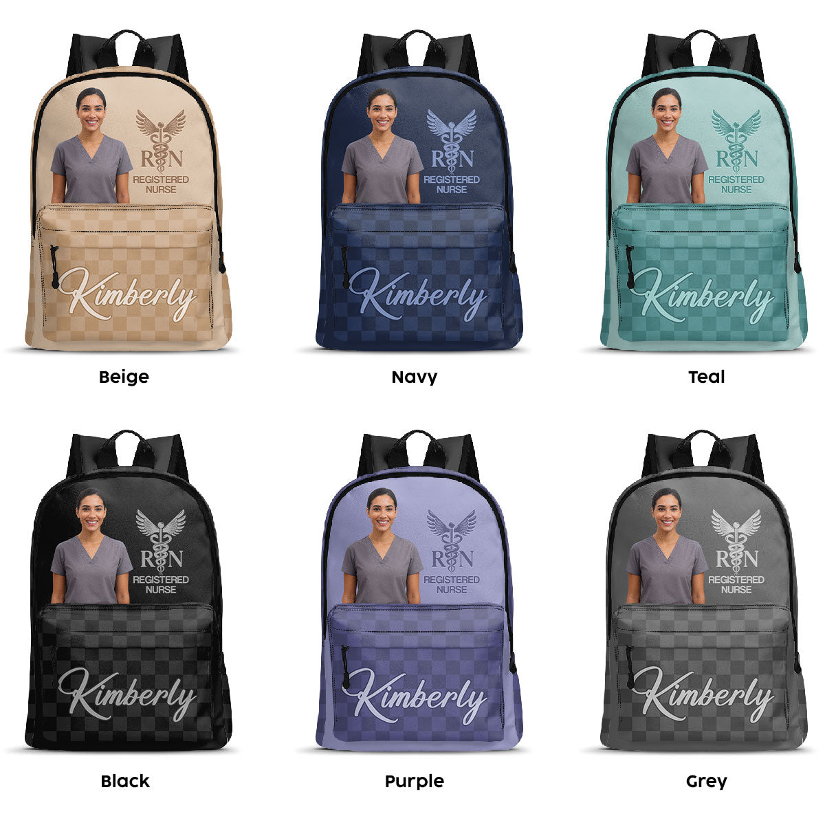 Daily Nurse Life Photo - Personalized Backpack