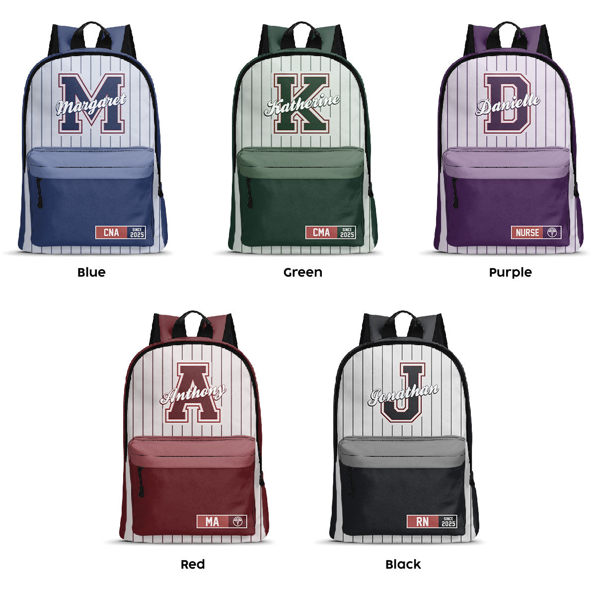 Cool Nurse Since - Personalized Backpack