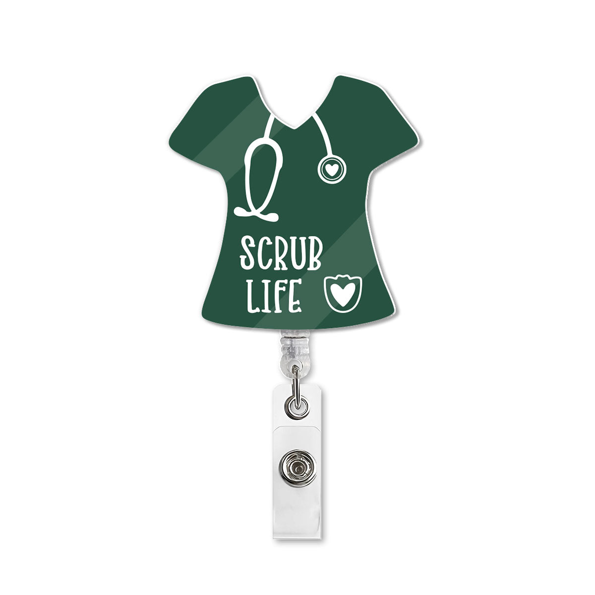 The Scrub - Personalized Nurse Badge Reel