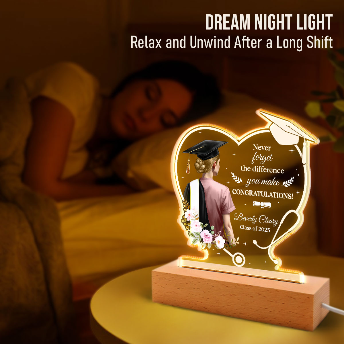 The Difference You Make - Personalized LED Light