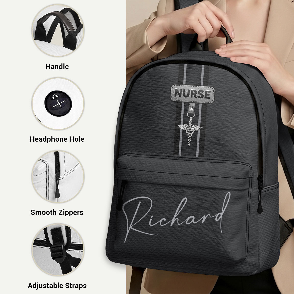 Classic Nurse Life - Personalized Backpack
