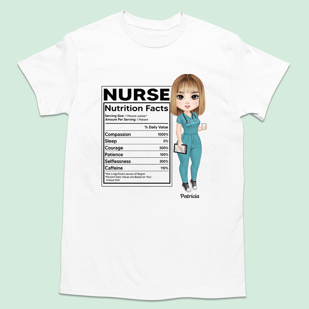 Personalized Custom Nurse T-shirt