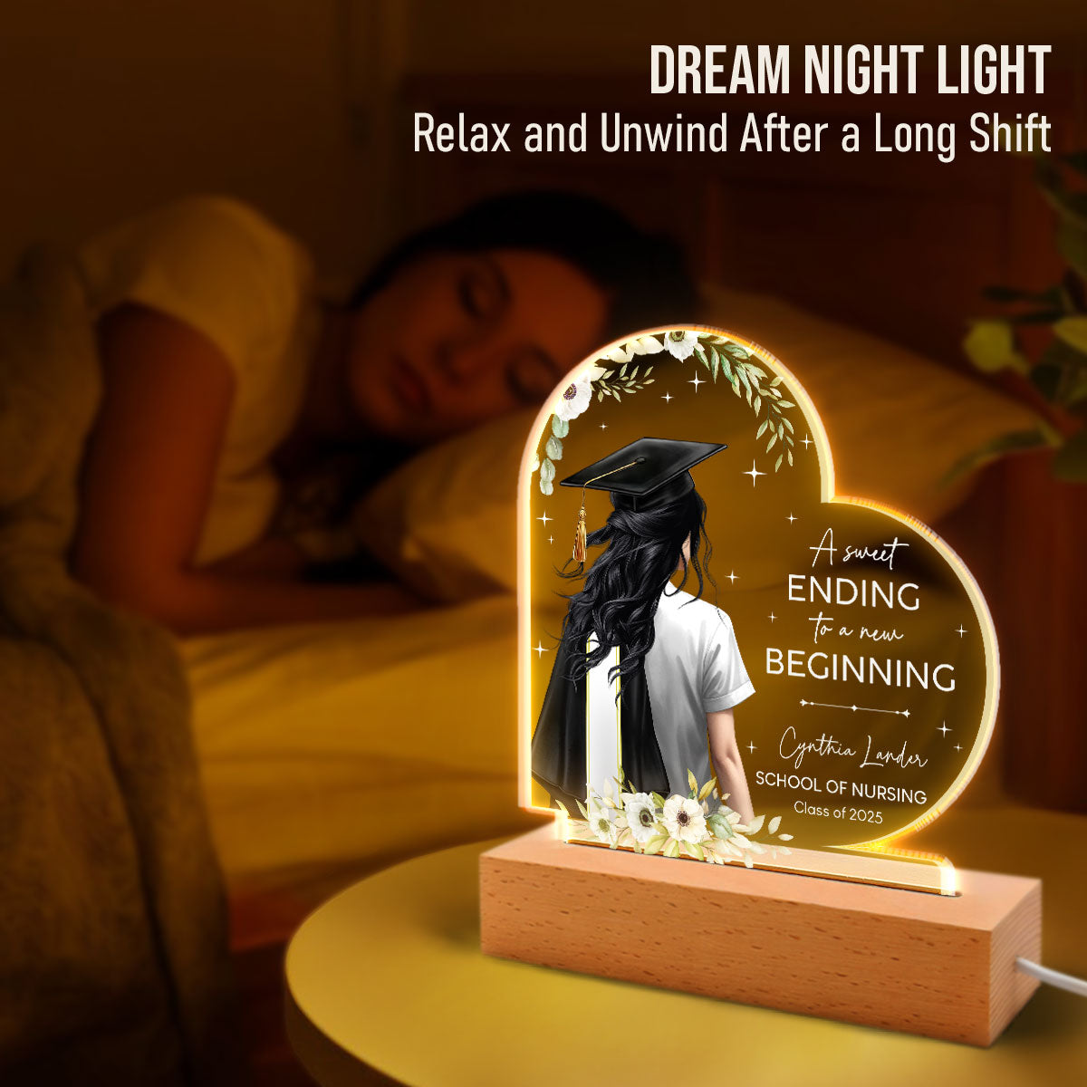 A New Beginning - Personalized LED Light
