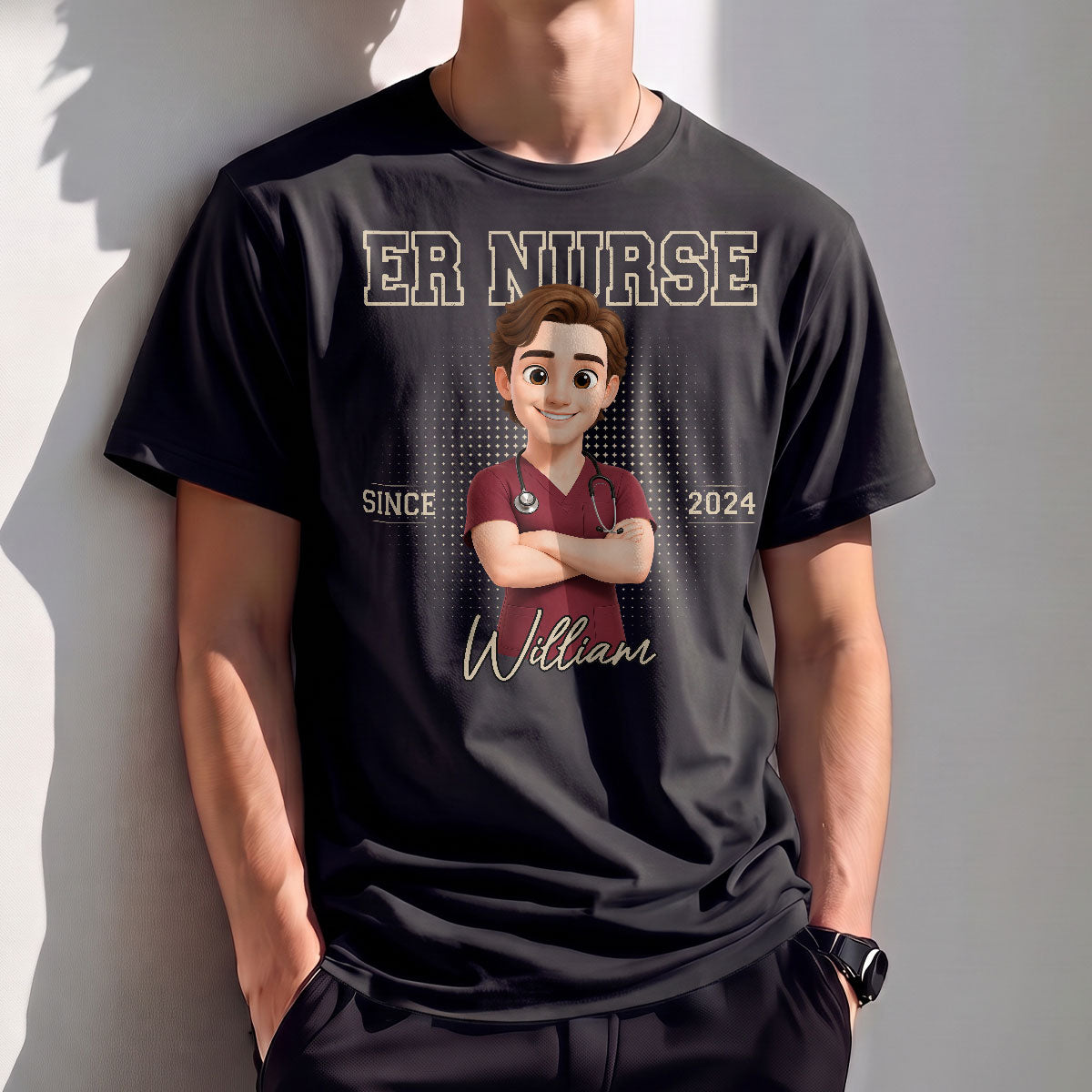 Retro Elegant Nurse - Personalized Custom Nurse T-shirt, Hoodie, Sweatshirt