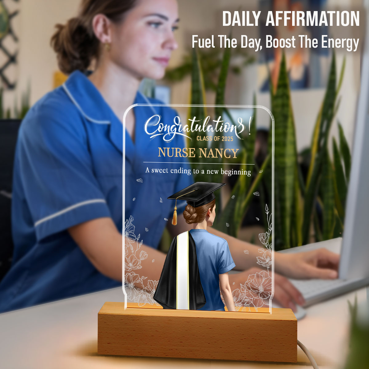 New Beginning - Personalized LED Light