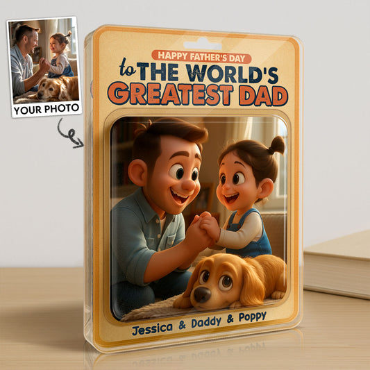 World’s Greatest Dad - Personalized Acrylic Plaque
