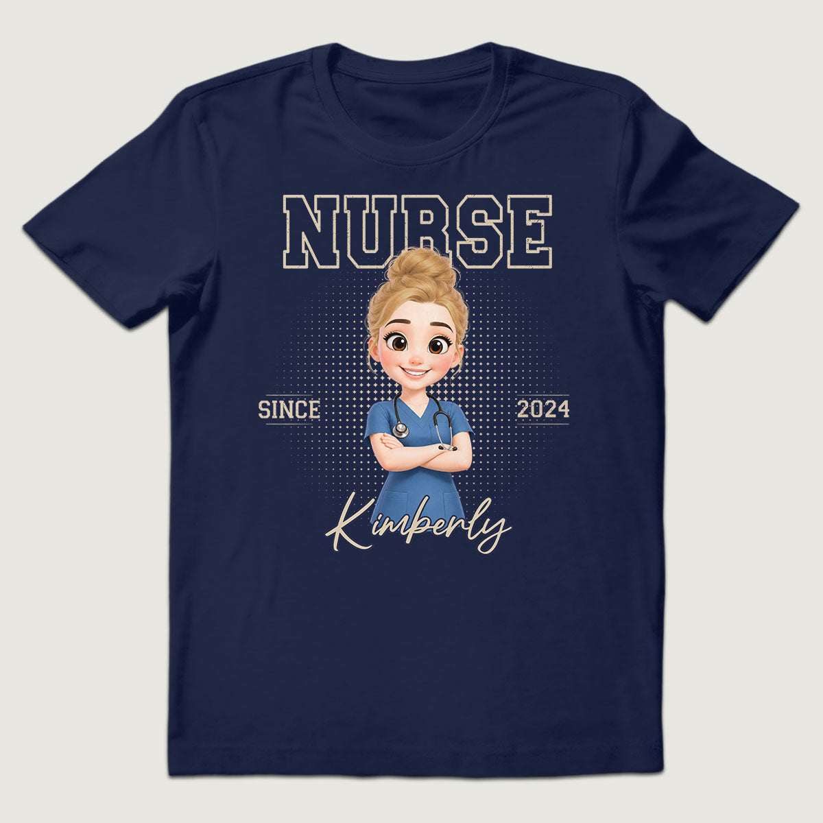 Retro Elegant Nurse - Personalized Custom Nurse T-shirt, Hoodie, Sweatshirt