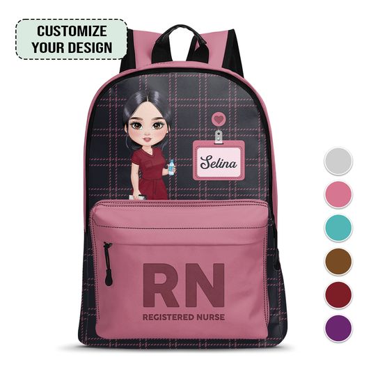 Amazing Nurse Life - Personalized Backpack