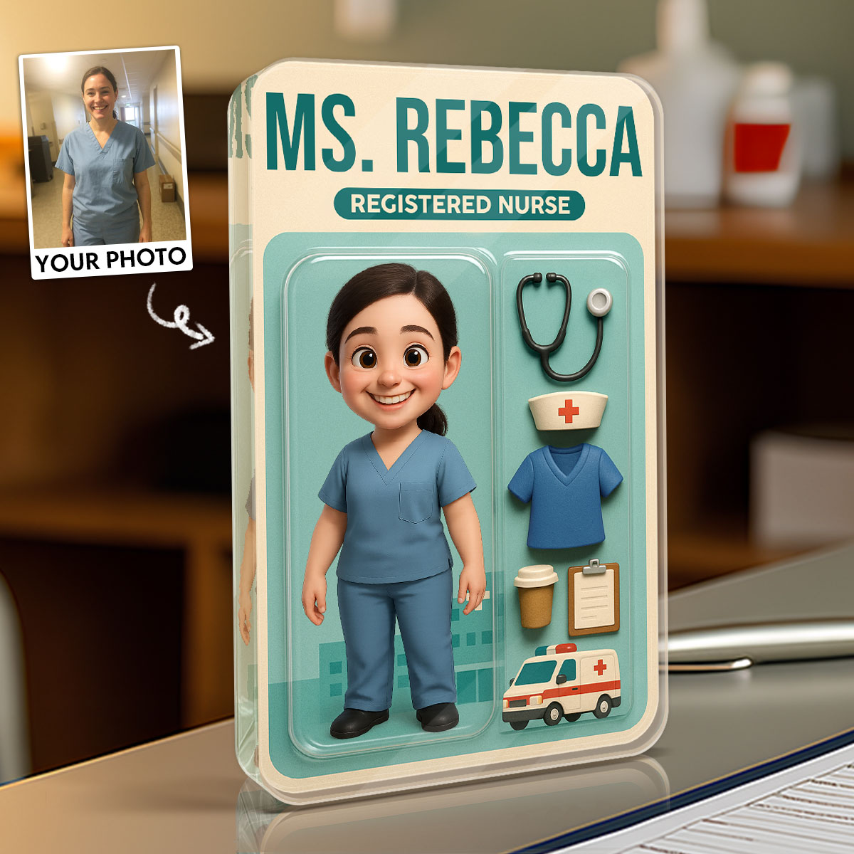 The Nurse Life - Personalized Acrylic Plaque