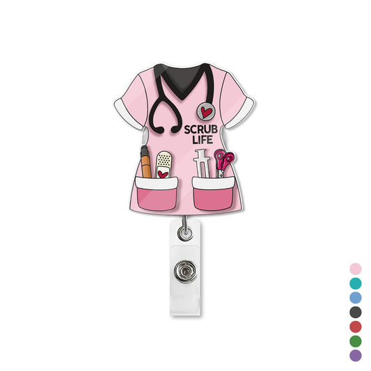 Scrub Color - Badge Reel for Nurses