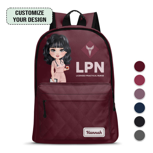 Nursing Gentle - Personalized Backpack 0
- nurse bag for work