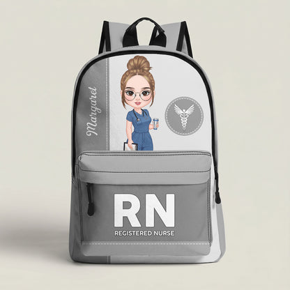 Elegant Nurse - Personalized Backpack