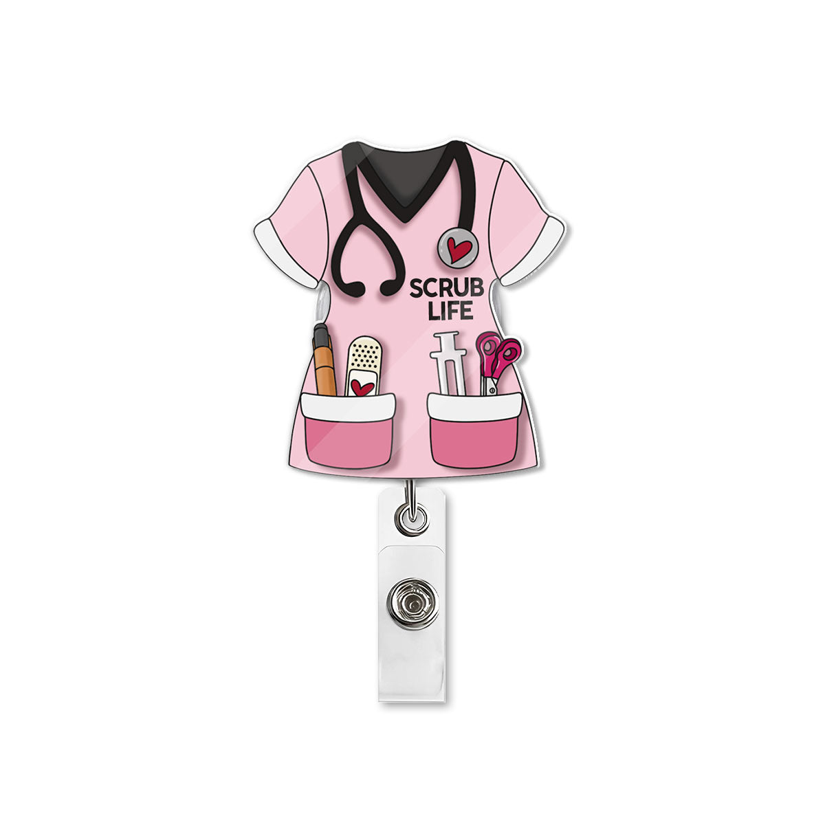 Scrub Color - Badge Reel for Nurses