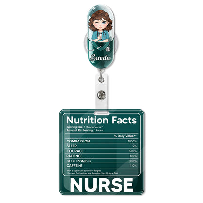 Nurse Pills - Personalized Nurse Badge Reel & Buddy Set