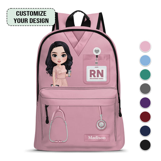 Love Nurse Life - Personalized Backpack