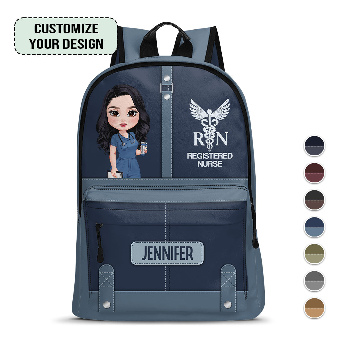 Nurse Like This - Personalized Backpack