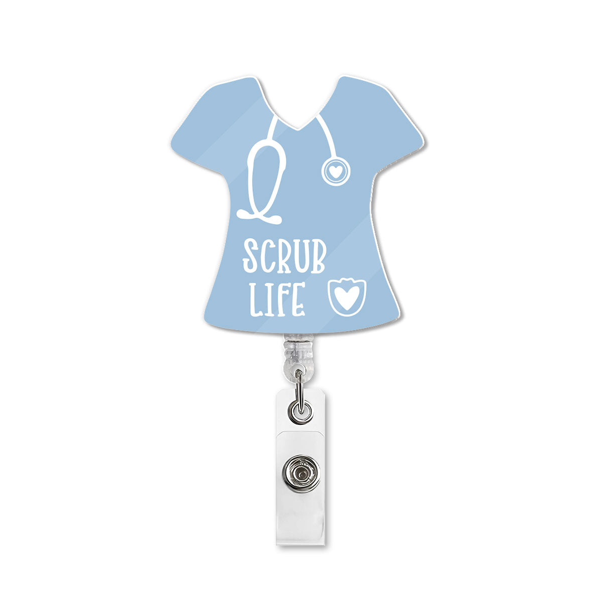 The Scrub - Personalized Nurse Badge Reel