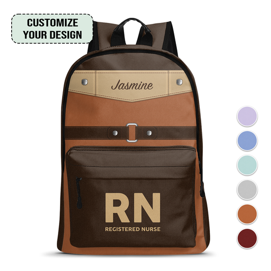 Simple Nurse Life - Personalized Backpack