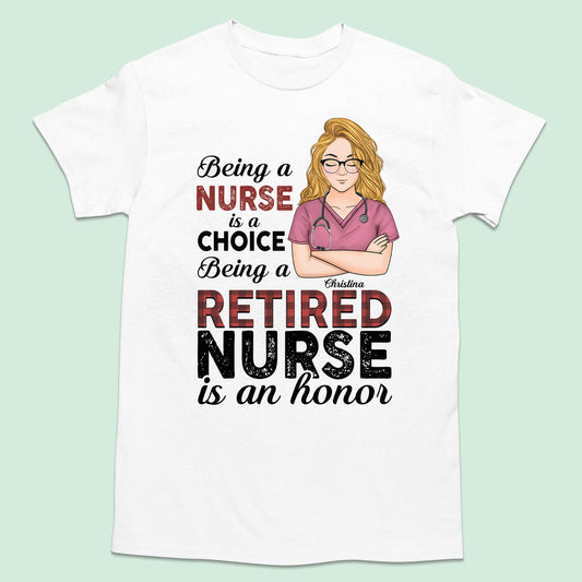 Personalized Custom Nurse T-shirt