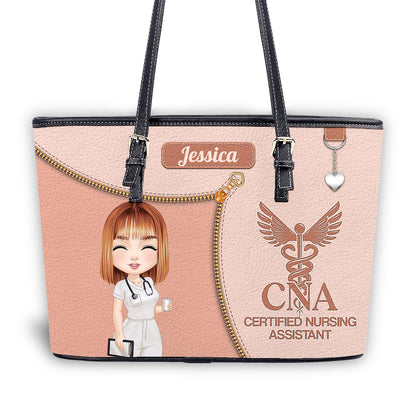 personalized custom nurse tote bag for work