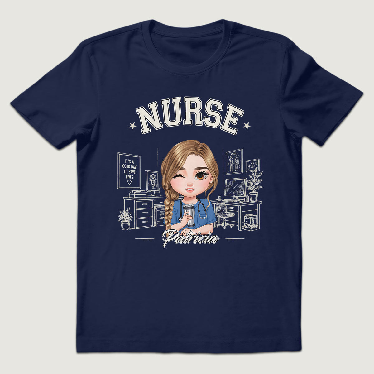 Nurse Good Vibes - Personalized Custom Nurse T-shirt, Hoodie, Sweatshirt